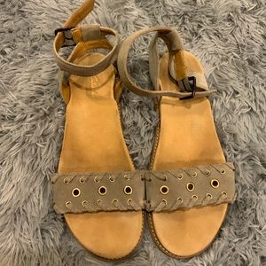 Clarks Suede Sandals